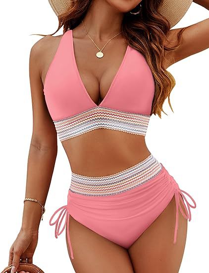 Poilty High Waist Bikini Split Suit