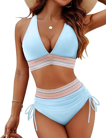 Poilty High Waist Bikini Split Suit