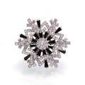 Spinning Snowflake Pin Corsage