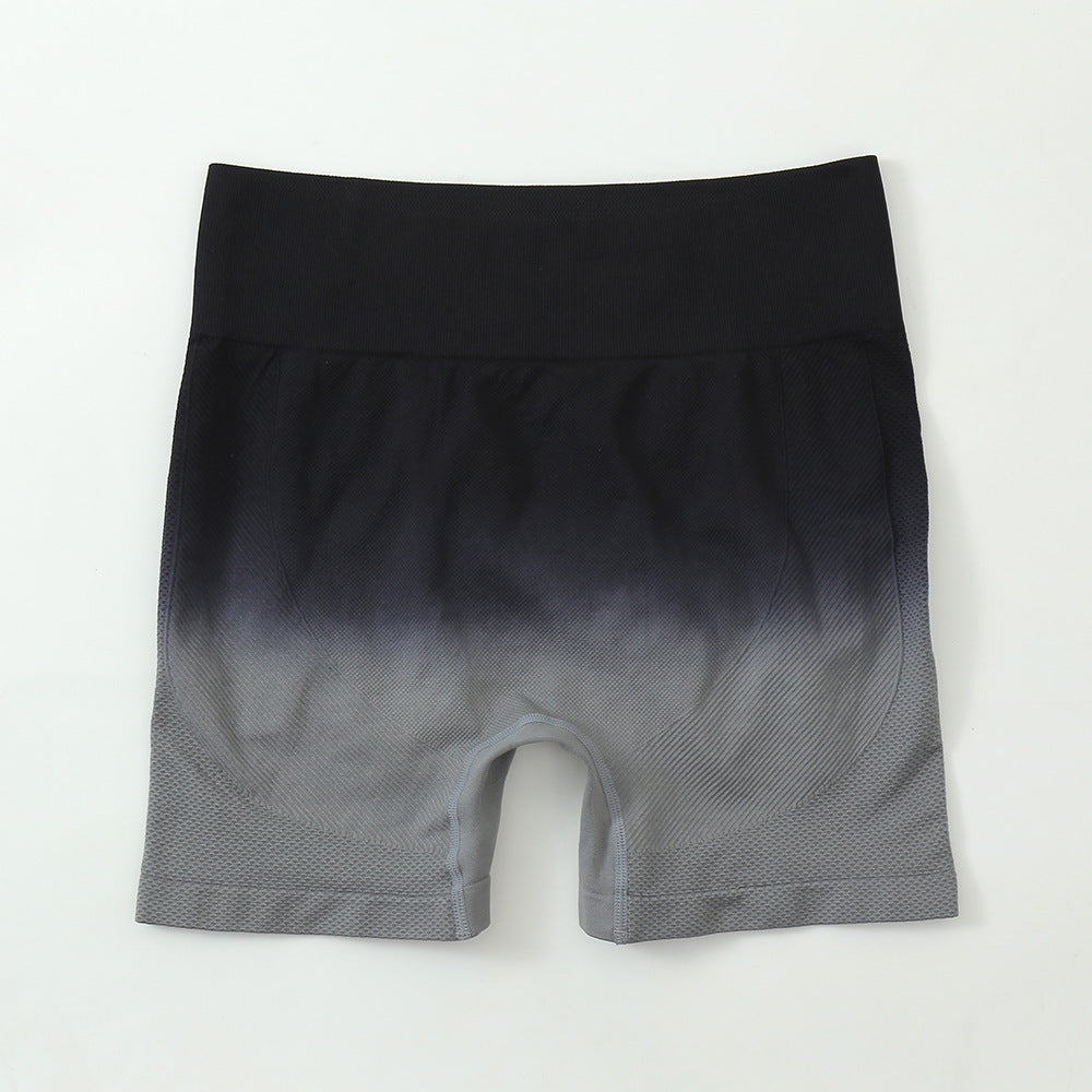 Striped Yoga Shorts