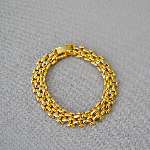 Small-batch Wide Hollowed-out Trendy Bracelet