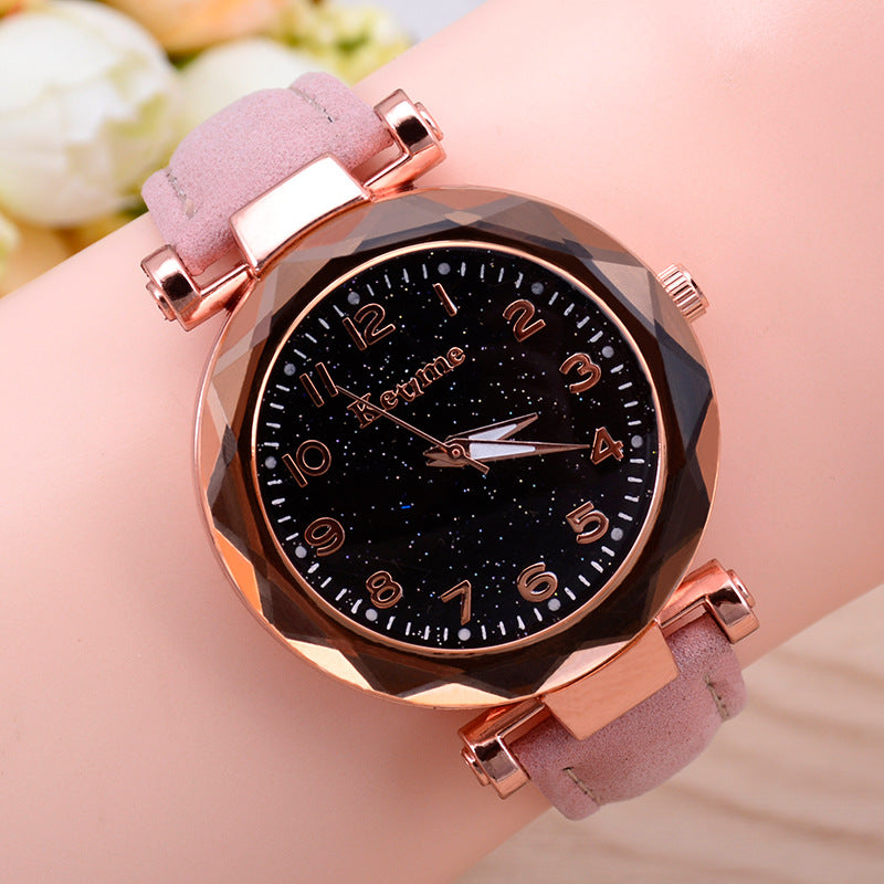 Starry sky watch luminous watch