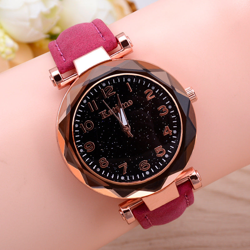 Starry sky watch luminous watch