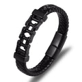 Leather Chain Braided Bracelet