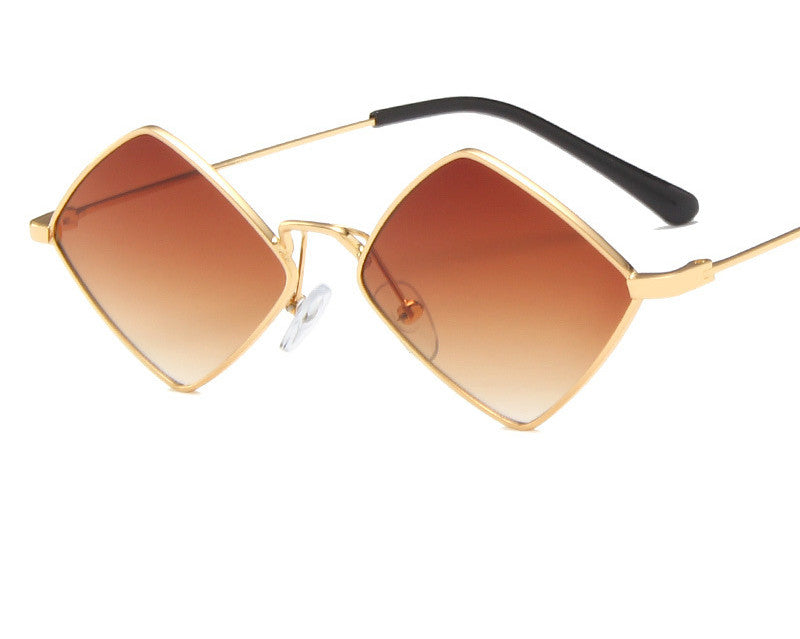 Irregular Metal Sunglasses