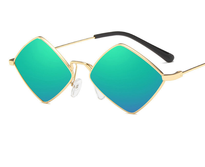 Irregular Metal Sunglasses