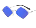 Irregular Metal Sunglasses