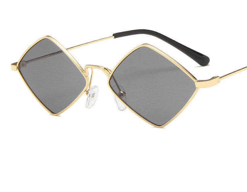 Irregular Metal Sunglasses