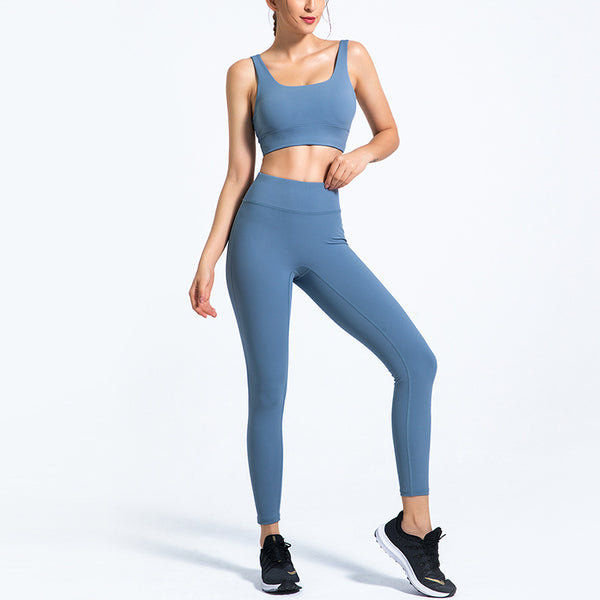 Stretchy Gym Set Bra Leggings