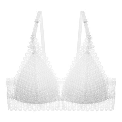 Gathering bra thin cup back Bra