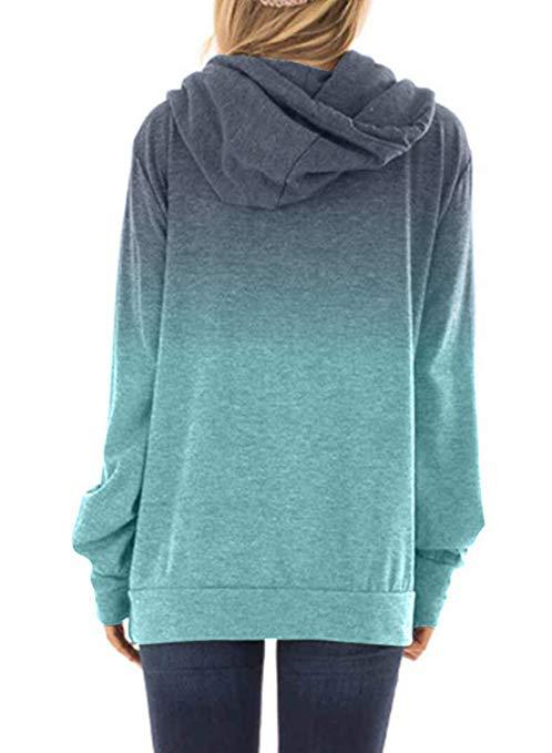 Two-colored fashion hoodies