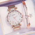 Belt Quartz Watch Bracelet Set
