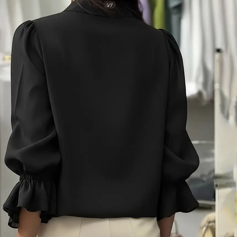 Lapel Button-Down Shirt