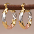 Metal Multi-color Trendy Earrings