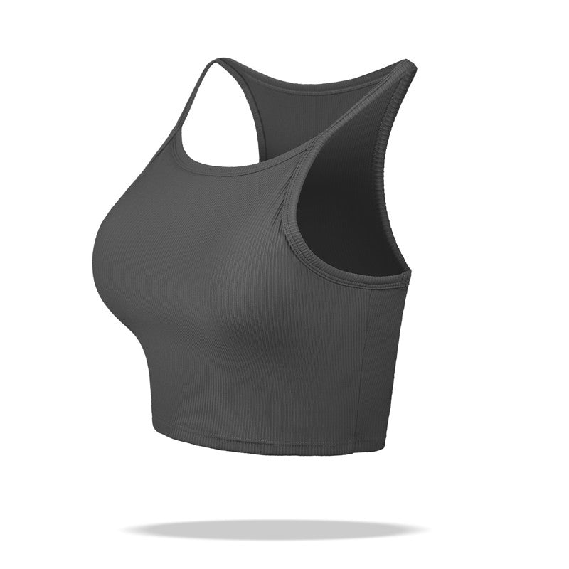 Threaded Beautiful Back Sports Underwear Thin Shoulders