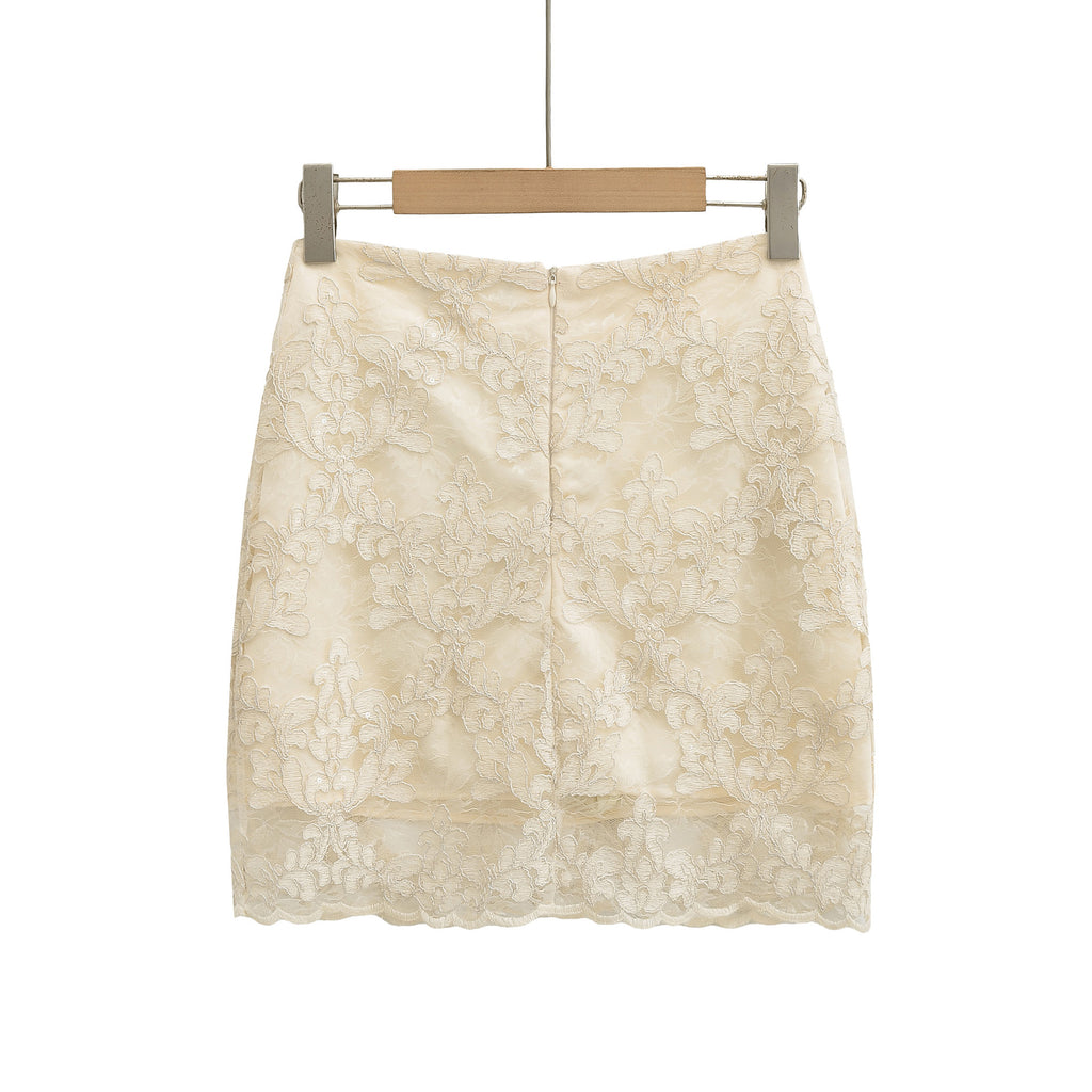 hree-dimensional Fashionable Lace Skirt