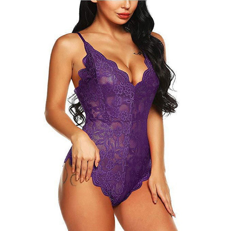 back conjoined translucent Lingerie