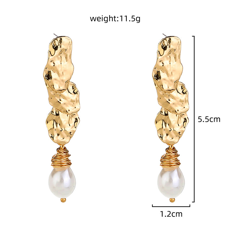 Baroque Pearl Earrings