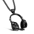 Music headset earplugs Necklace