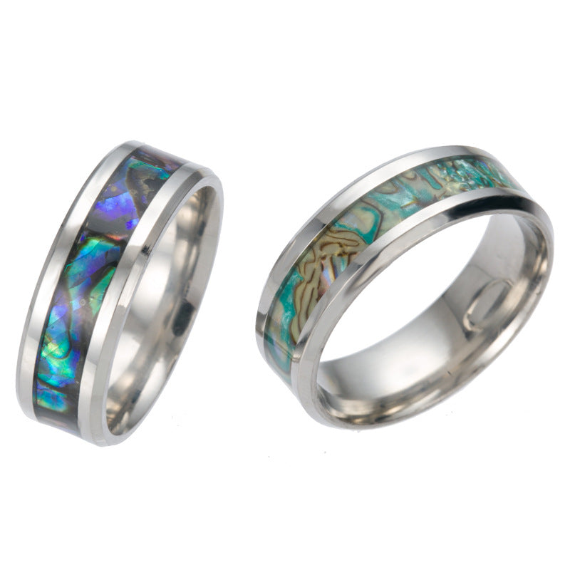 Color shell Ring