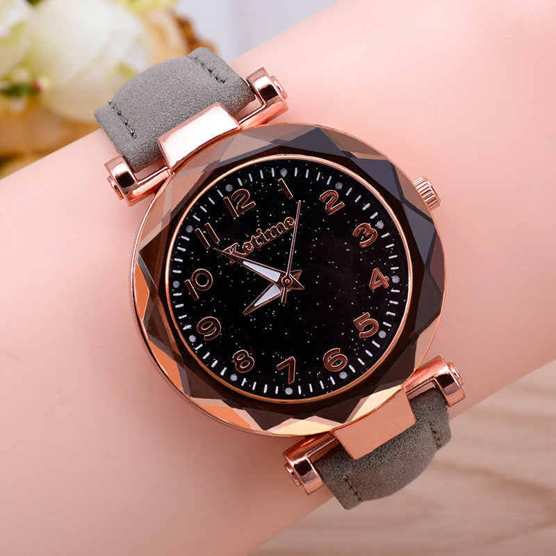 Starry sky watch luminous watch