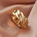 Gold Hip-Hop Ring