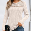 Hollow Out Pullover Top