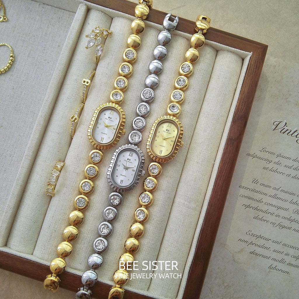 Mid-century Light-luxury Oval-arch Petite Watch