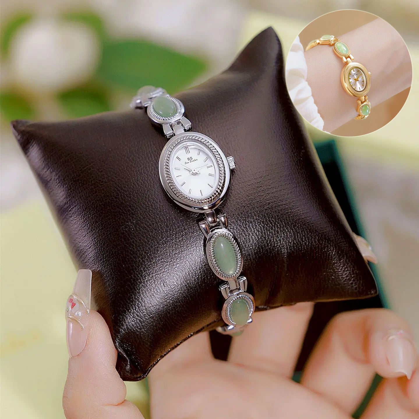 Dongling Stone Hetian Jade Advanced Chain Watch
