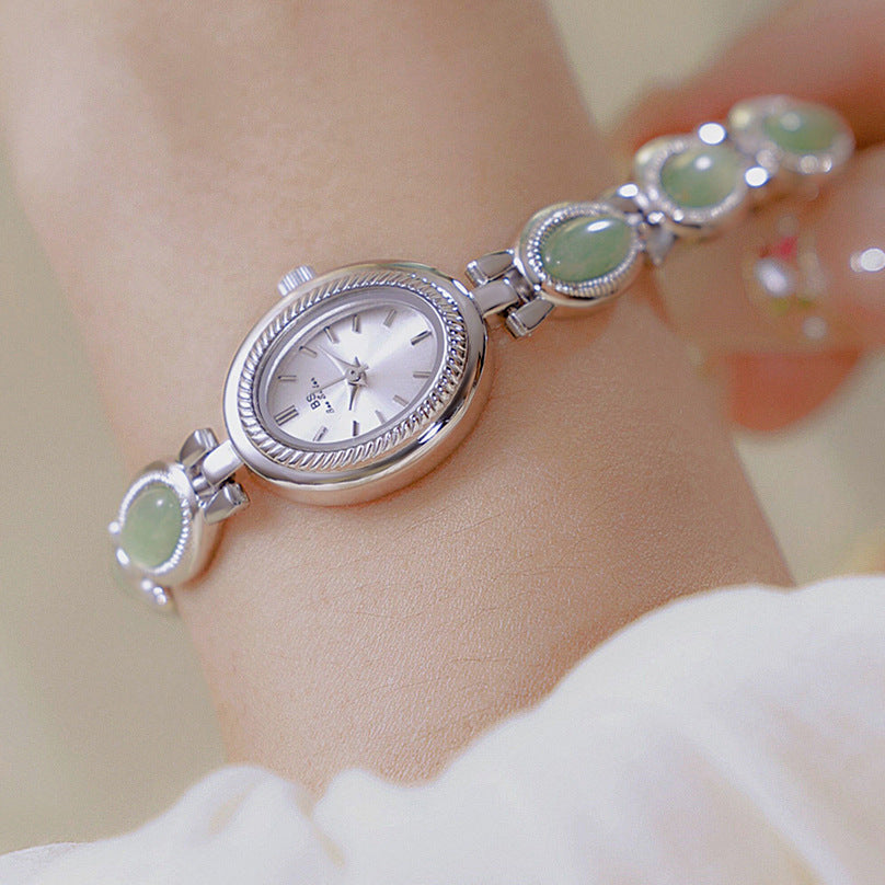 Dongling Stone Hetian Jade Advanced Chain Watch