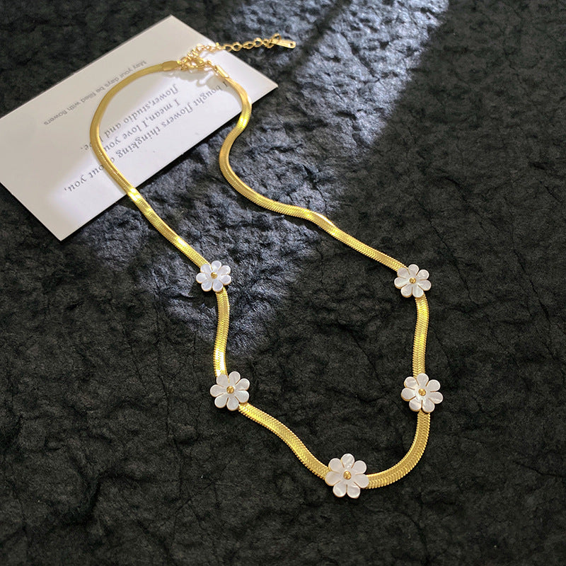 Stylish White Shell Necklace