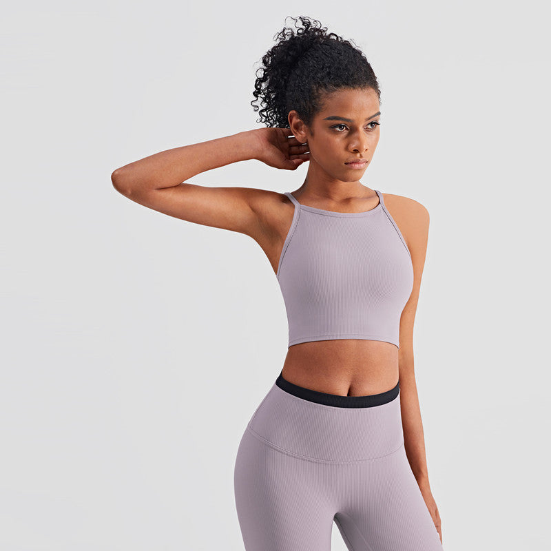 Threaded Beautiful Back Sports Underwear Thin Shoulders