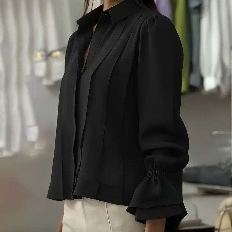 Lapel Button-Down Shirt