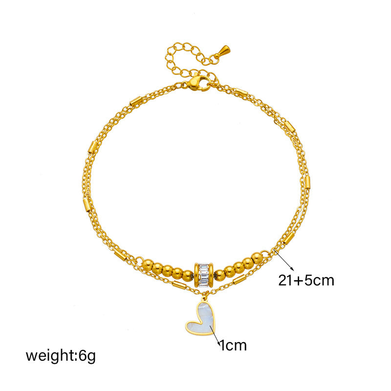 Double Layer Chain Bracelet
