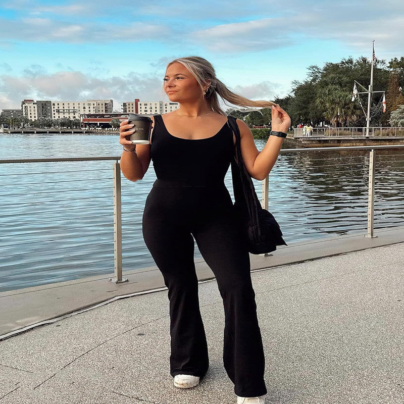 Yeoreo Workout Flare Jumpsuit
