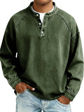 Jeans Vintage Long-Sleeve Shirt Top
