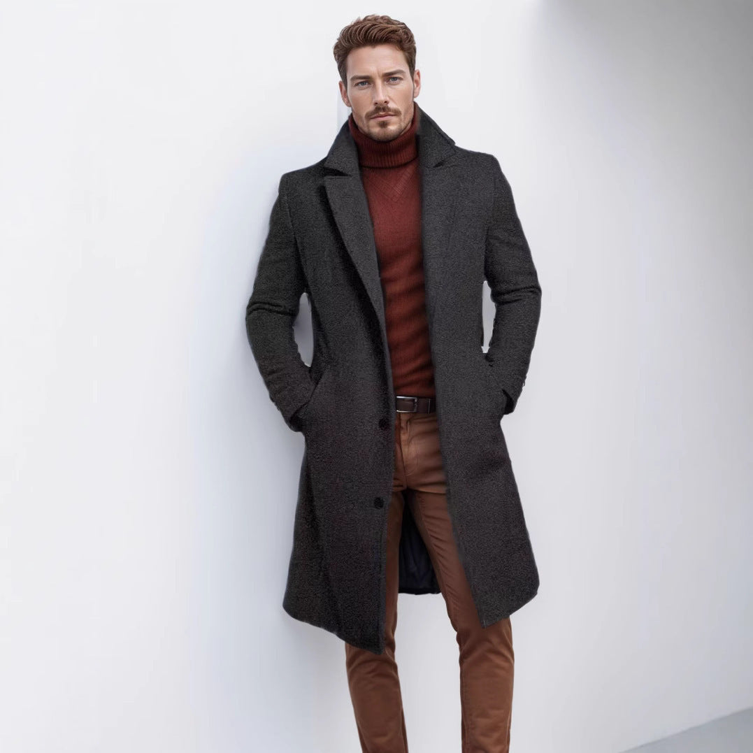 Business Mid-length Trench Coat