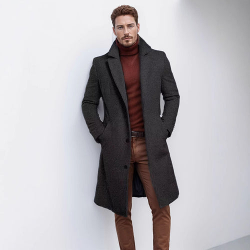 Business Mid-length Trench Coat