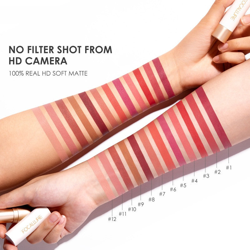 FOCALLURE powder feels dull, lipstick