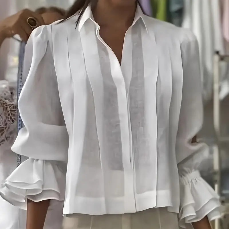 Lapel Button-Down Shirt