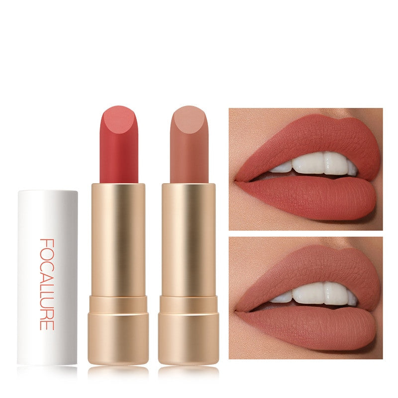 FOCALLURE powder feels dull, lipstick