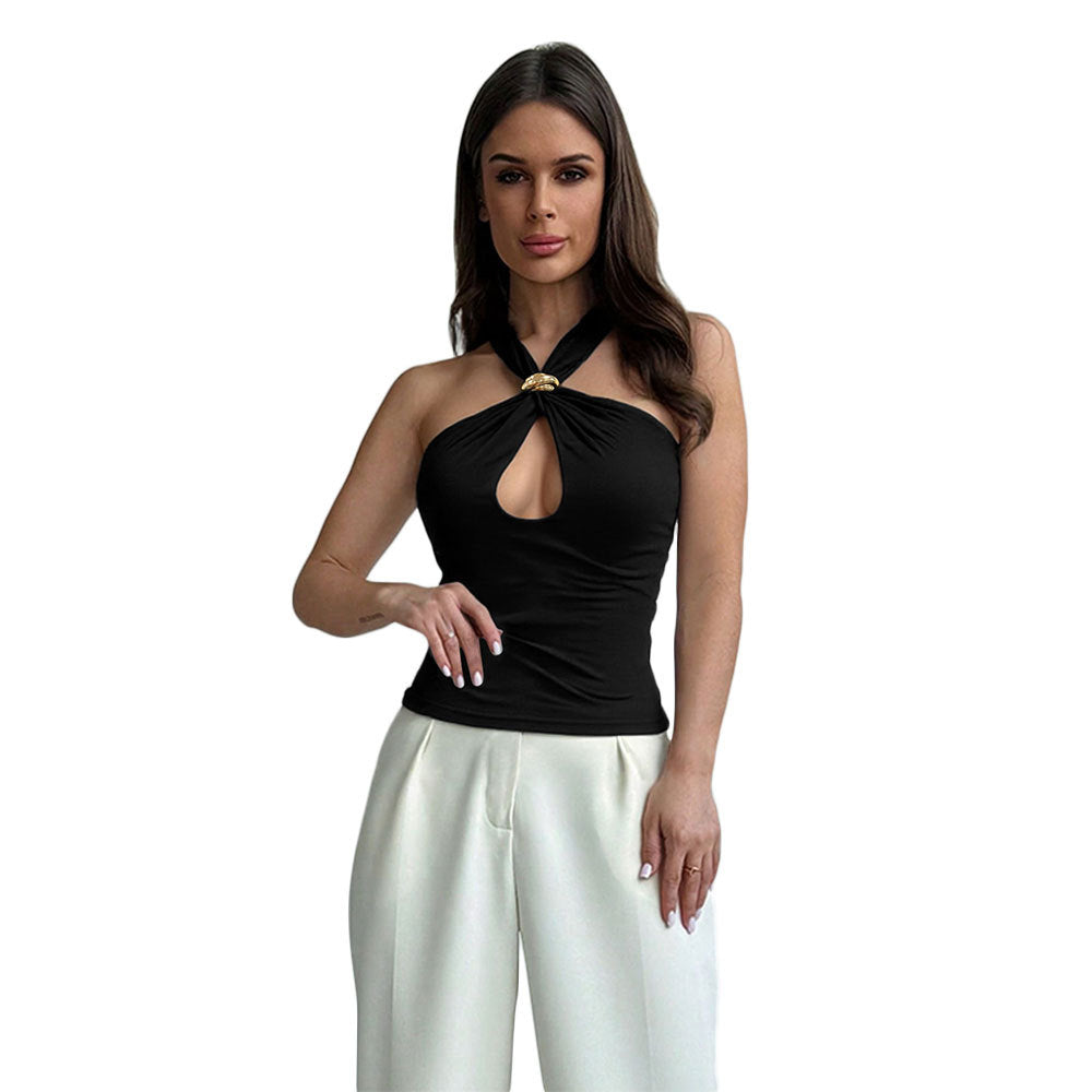 Spicy Lace-up Vest Top