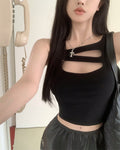 Suspender Tank Top