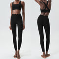 Liquid Glue Small Wave Yoga Clothes Suit