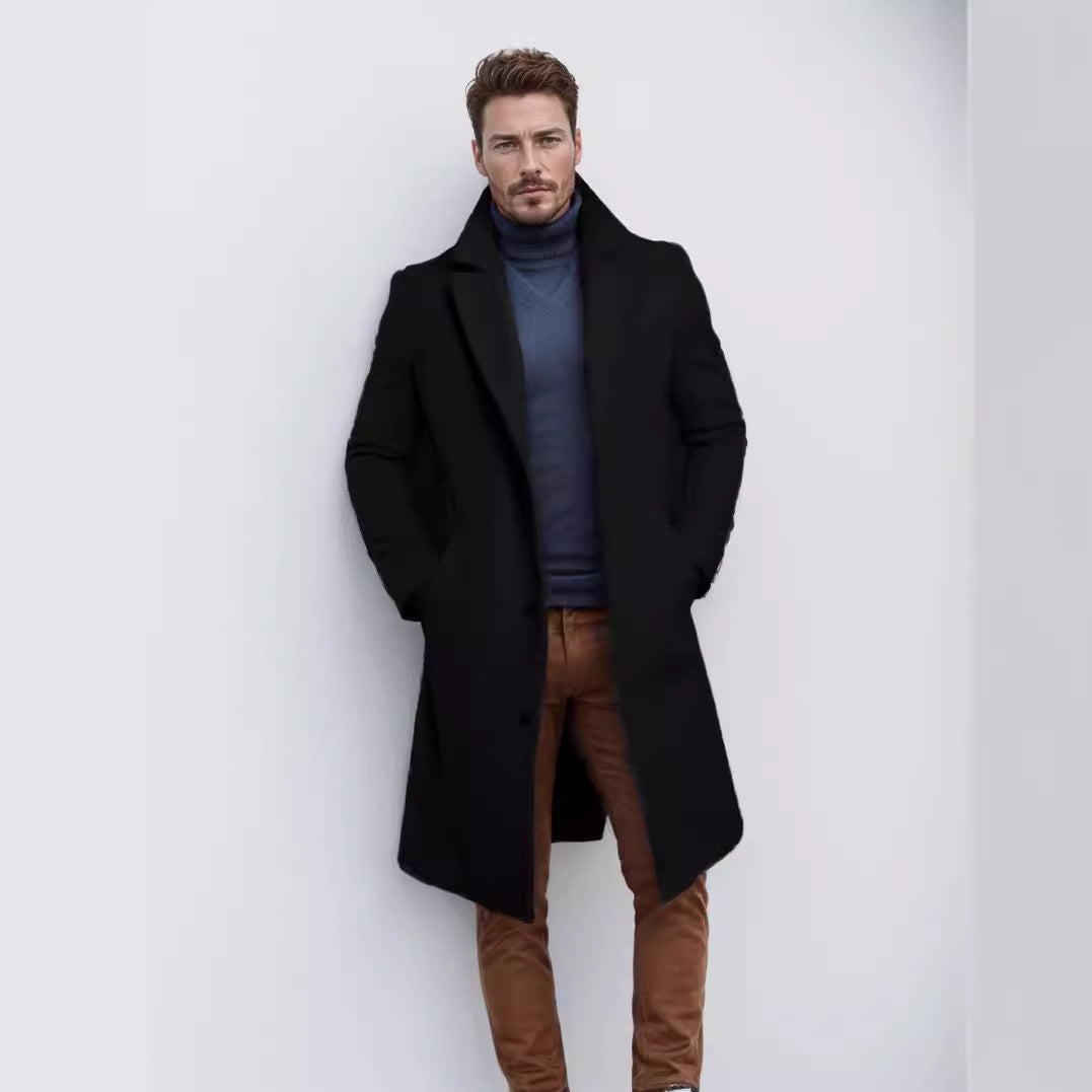Business Mid-length Trench Coat
