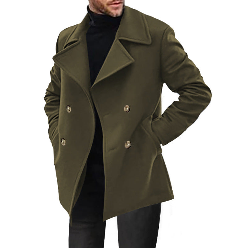 Mid Length Casual Mens Jacket