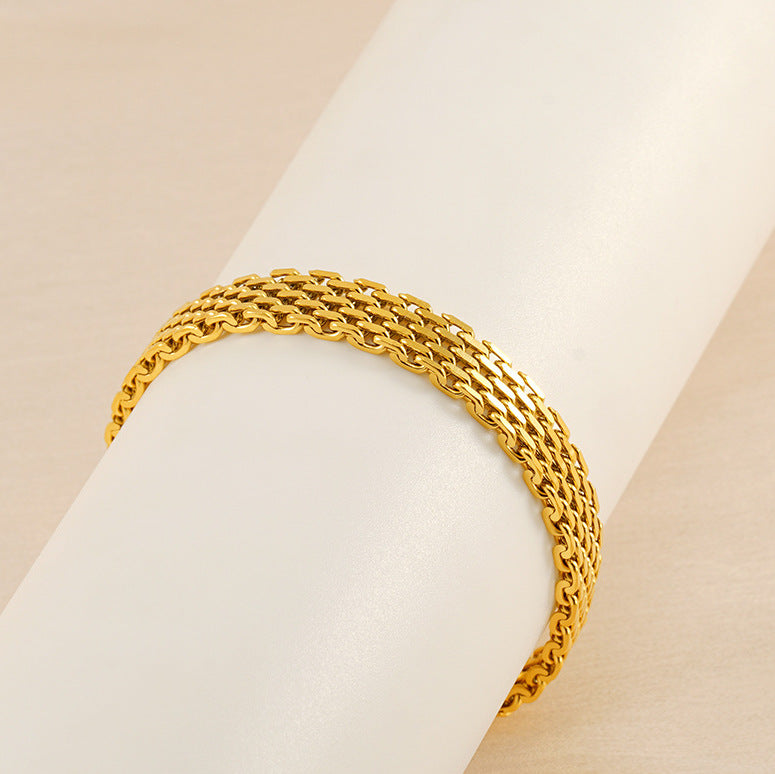 Trendy Metal Chain Bracelet