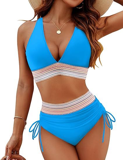 Poilty High Waist Bikini Split Suit
