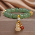 Natural Strawberry Bucket Beads Bracelet