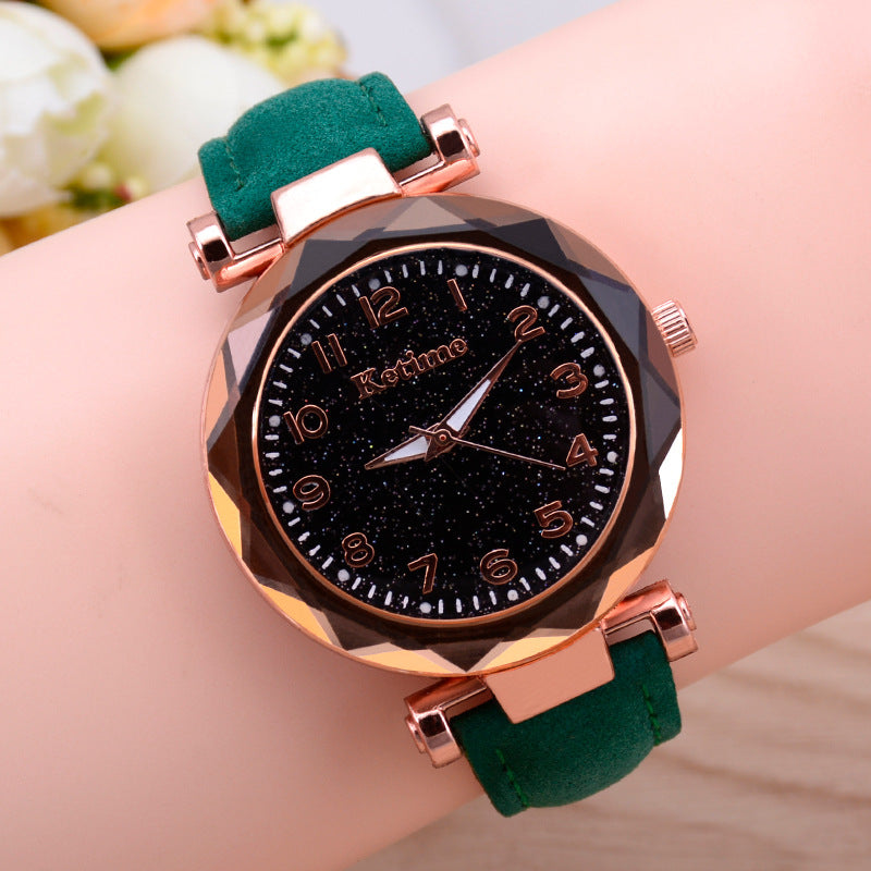 Starry sky watch luminous watch